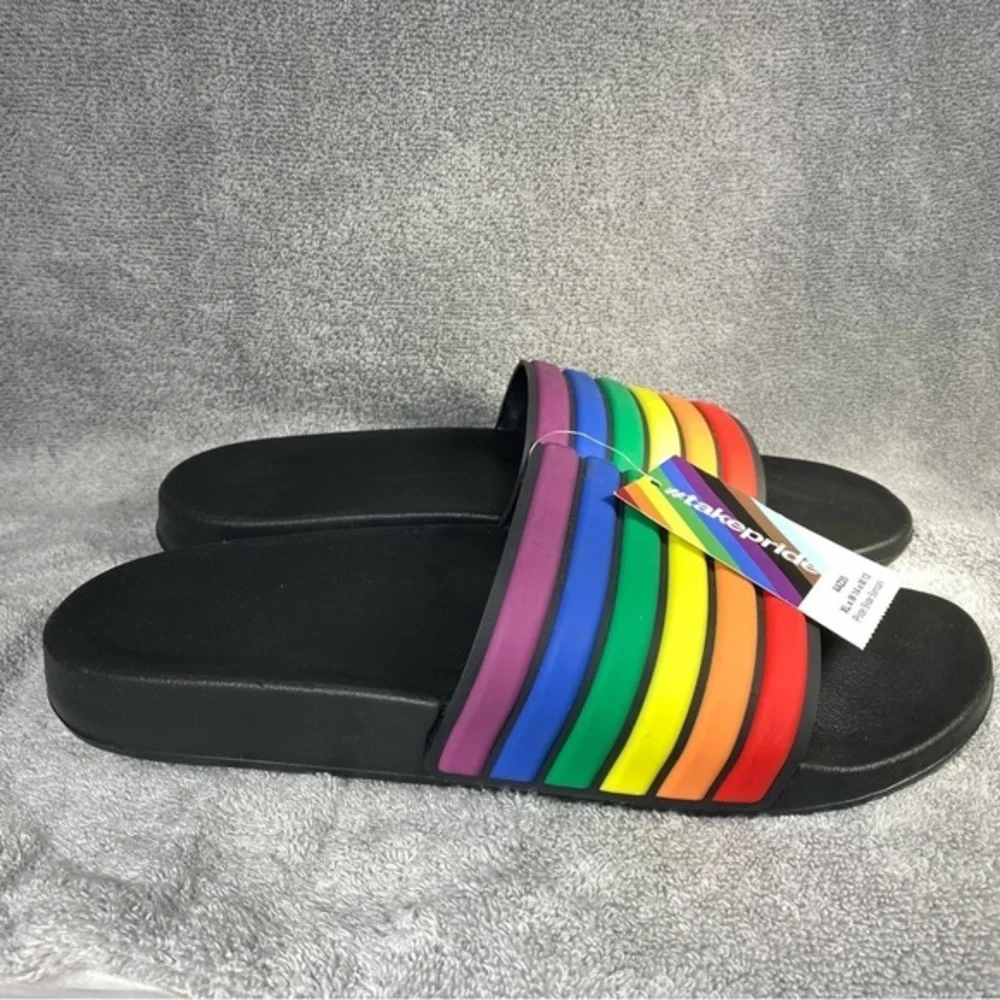 Take Pride Shoes Slides Size XL‎ 14 Women’s Mens Size 13 New With Tags